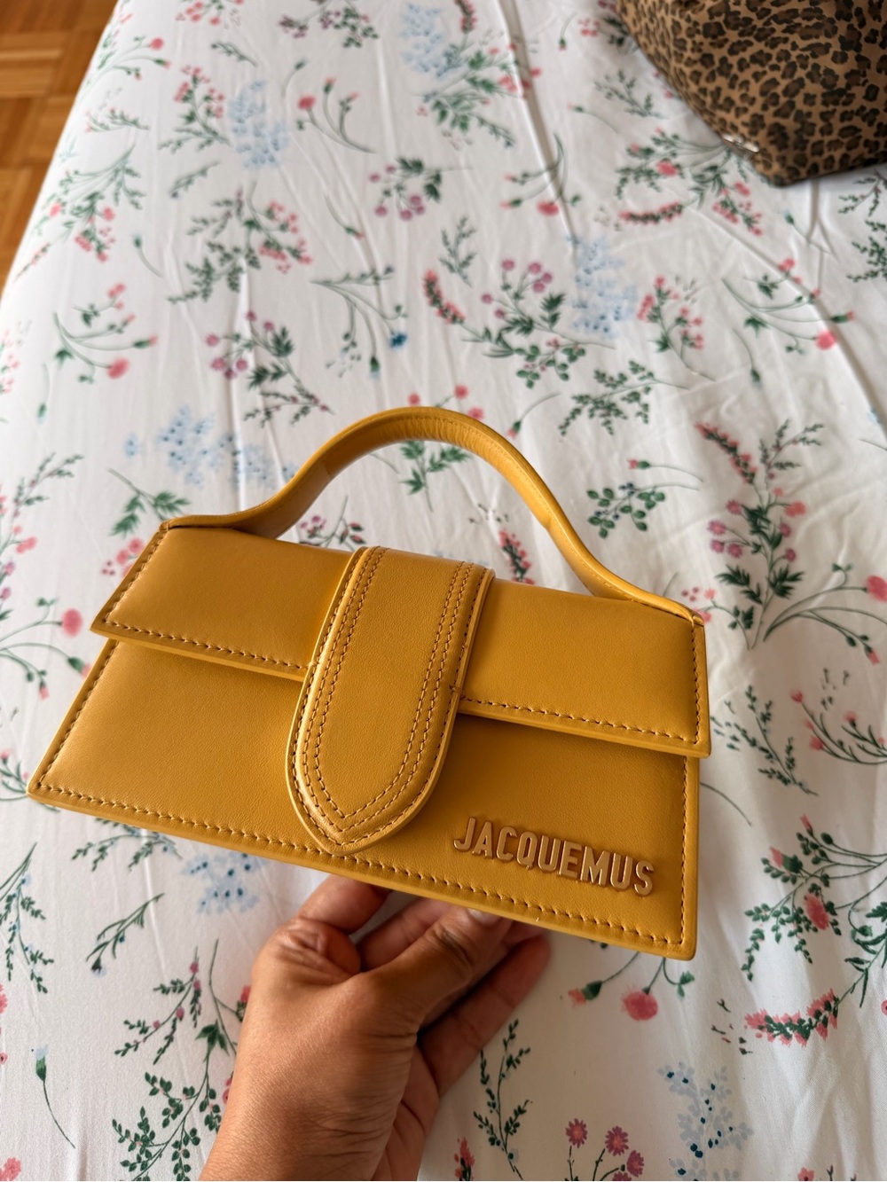Jacquemus Le Bambino Leather Top-Handle Bag